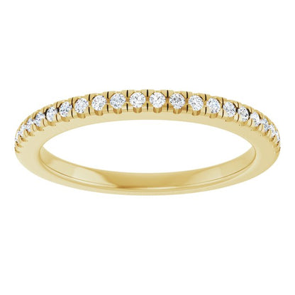 1/6 CTW Lab-GrownDiamond Matching Band