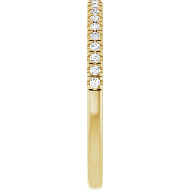 1/6 CTW Natural Diamond Matching Band, 1.8 mm