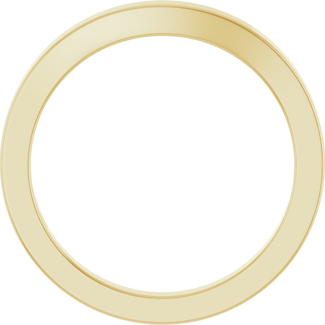 Matching Band, 2.2 mm, Bezel-Set Accented Engagement