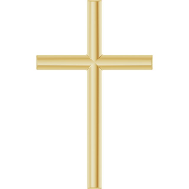 21.7x13.5 mm Cross Pendant