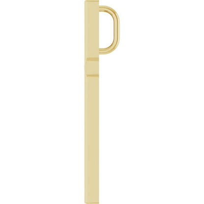 21.7x13.5 mm Cross Pendant