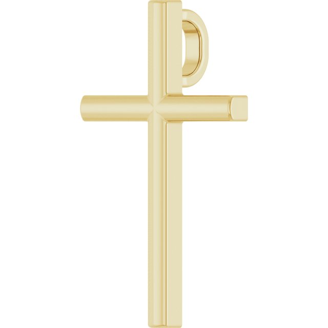 17.4x11.1 mm Cross Pendant