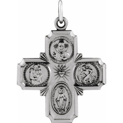 25x24 mm Four-Way Cross Medal