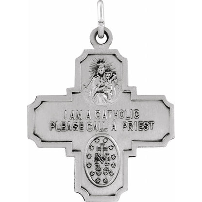 25x24 mm Four-Way Cross Medal