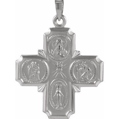 25x24 mm Four-Way Cross Medal