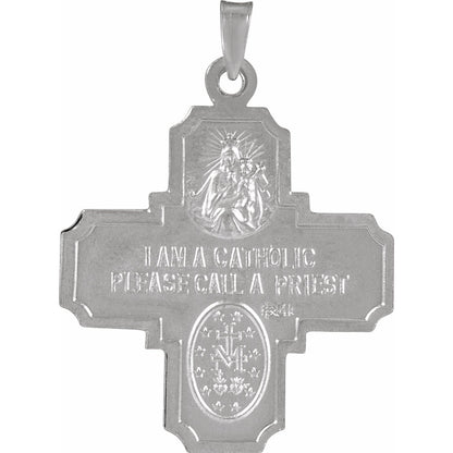 25x24 mm Four-Way Cross Medal