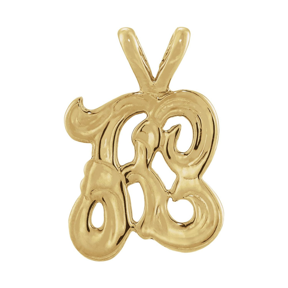 Small Initial Pendant
