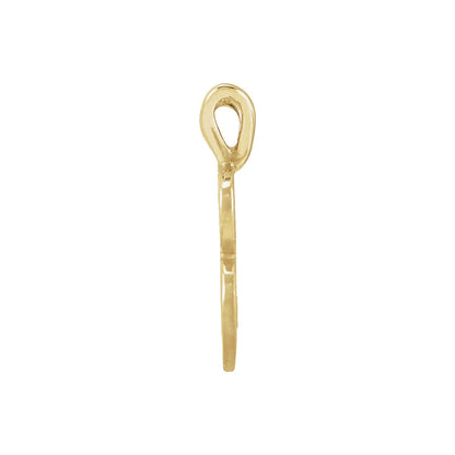 Small Initial Pendant