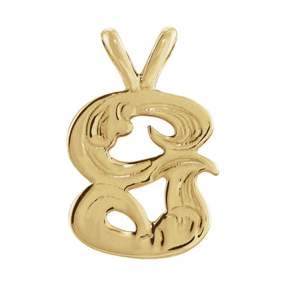 Small Initial Pendant