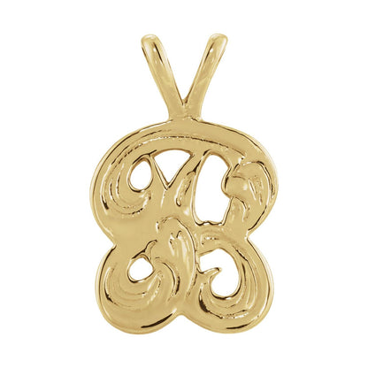 Small Initial Pendant