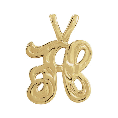 Small Initial Pendant