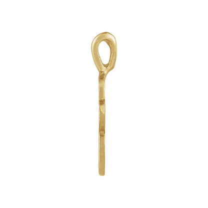 Small Initial Pendant
