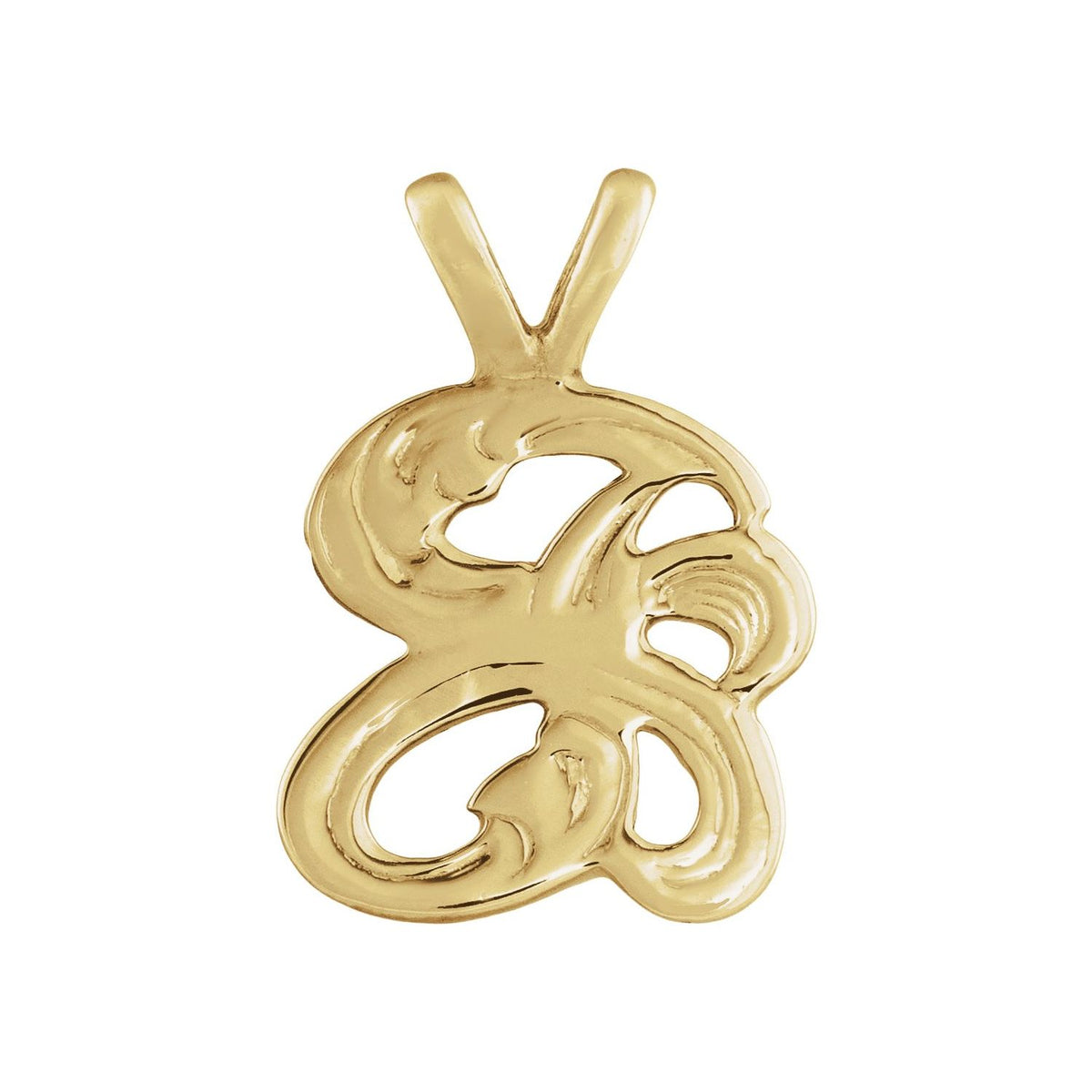 Small Initial Pendant
