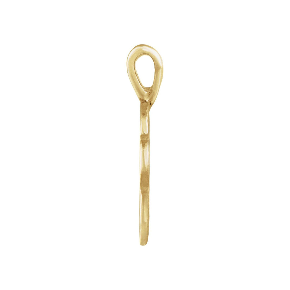 Small Initial Pendant