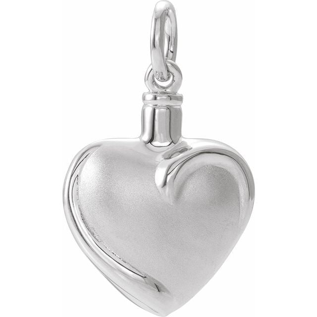 Heart Ash Holder 18" Necklace