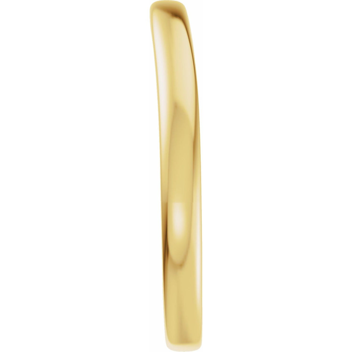 Matching Band for 9x7 mm Oval Ring, 2.2 mm
