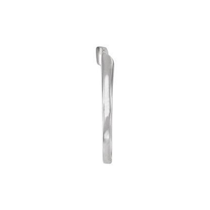 14K X1 White Gold Matching Band for Round