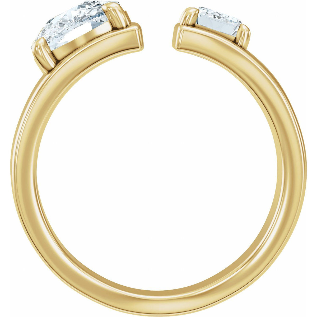 Matching Band for 9x7 mm Elongated Cushion Ring