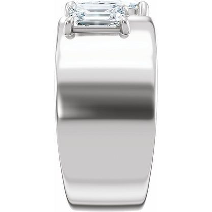 2 1/2 CTW Lab-Grown Diamond Two-Stone Engagement Ring