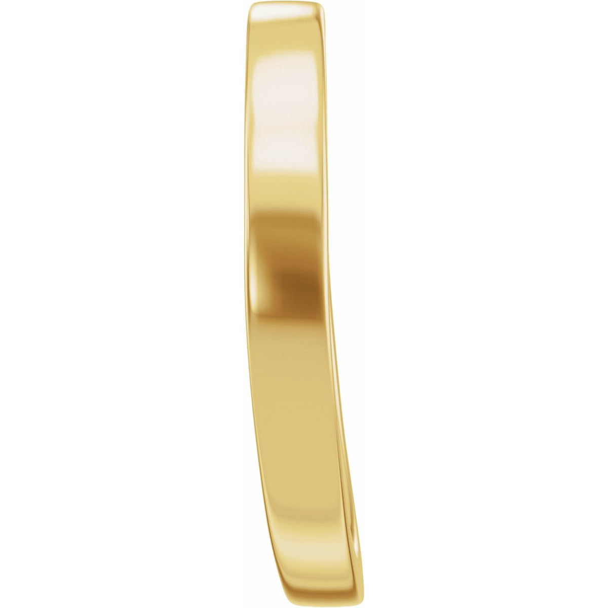 Matching Band for 7x5 mm Elongated Cushion Ring
