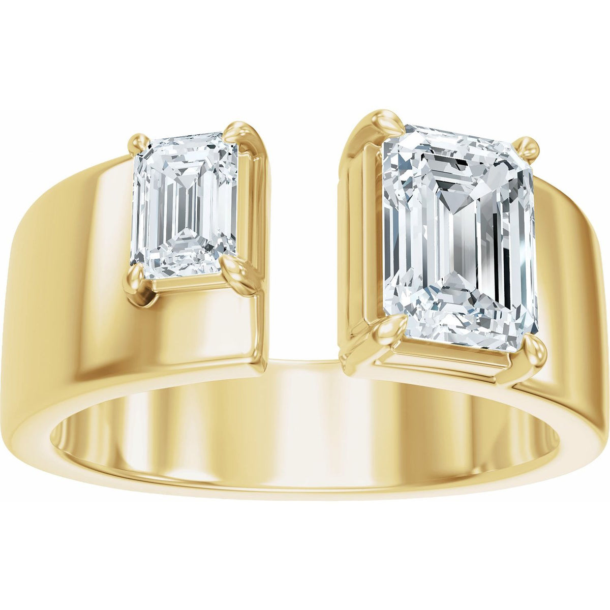 2 1/2 CTW Lab-Grown Diamond Two-Stone Engagement Ring