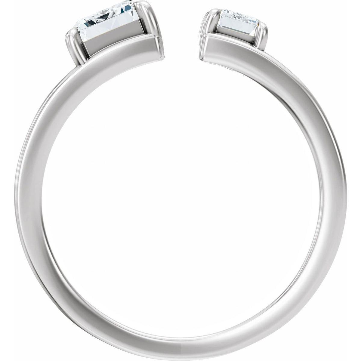 2 1/2 CTW Lab-Grown Diamond Two-Stone Engagement Ring