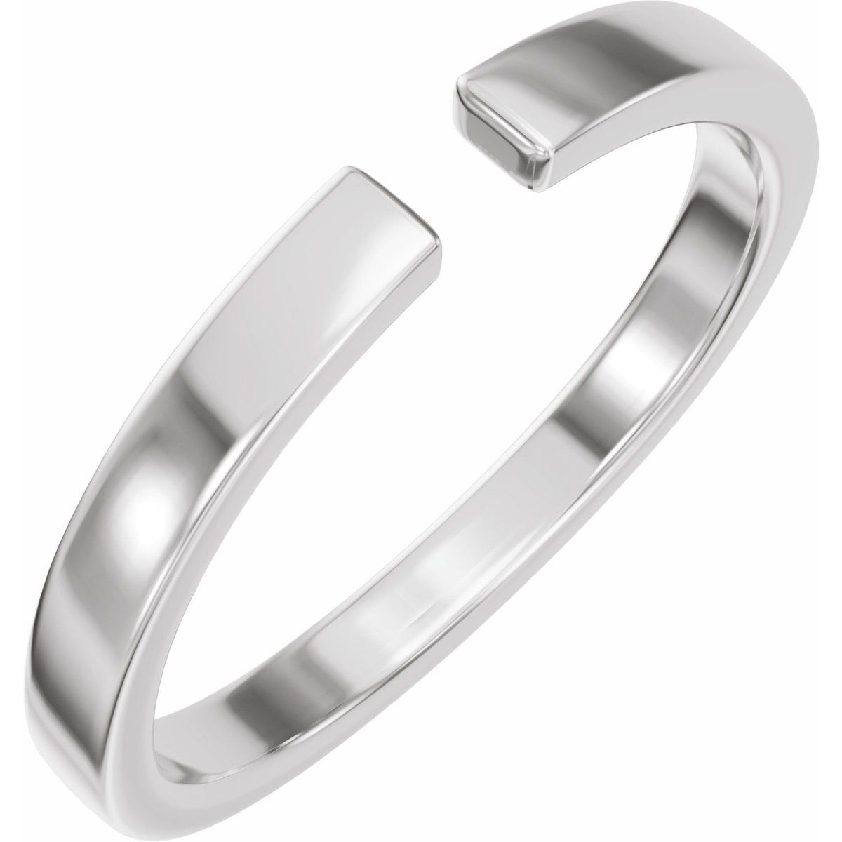 Matching Band for 8.5x6.3 mm Emerald Ring
