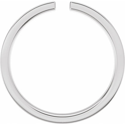 Matching Band for 8.5x6.3 mm Emerald Ring