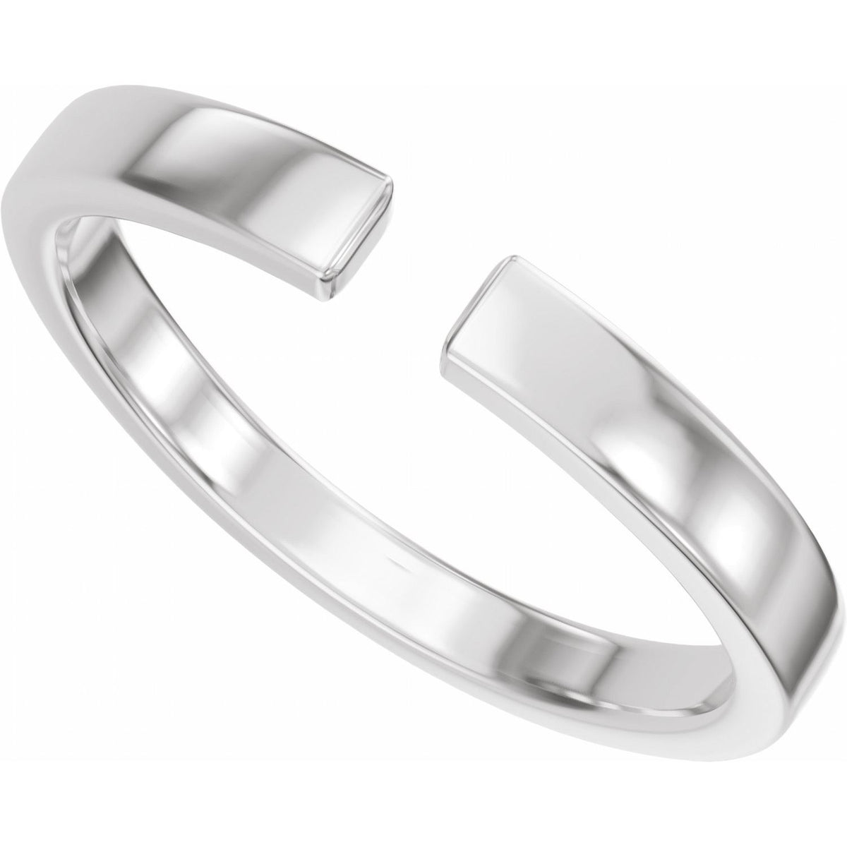 Matching Band for 8.5x6.3 mm Emerald Ring