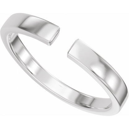 Matching Band for 8.5x6.3 mm Emerald Ring