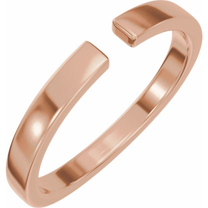 Matching Band for 8.5x6.3 mm Emerald Ring