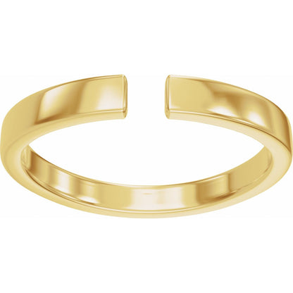 Matching Band for 8.5x6.3 mm Emerald Ring