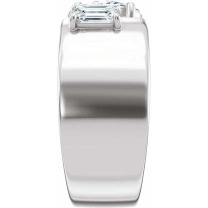 1 1/4 CTW Lab-Grown Diamond Two-Stone Engagement Ring