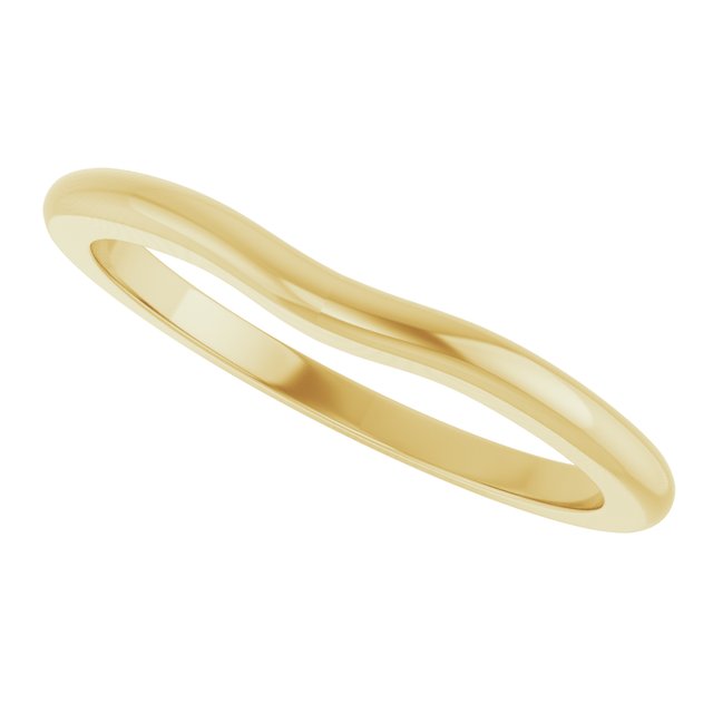Matching Band for 10x8 mm Oval Ring, 2.4 mm