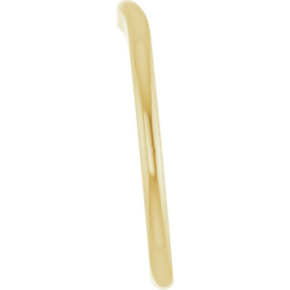 Matching Band for 10x8 mm Oval Ring, 2.4 mm