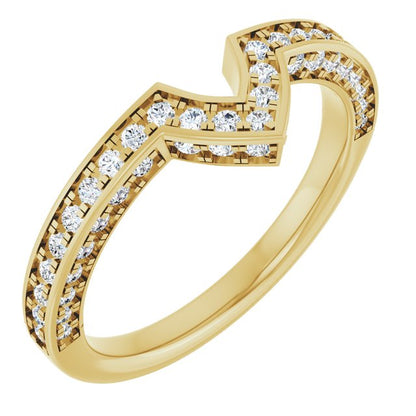1/2 CTW Natural Diamond Matching Band, 6.15 mm