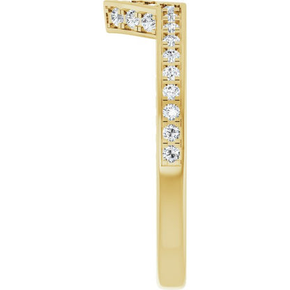 1/2 CTW Lab-Grown Diamond Matching Band