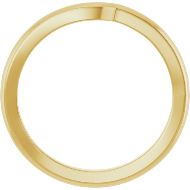 Matching Band for 10x7 mm Pear Ring