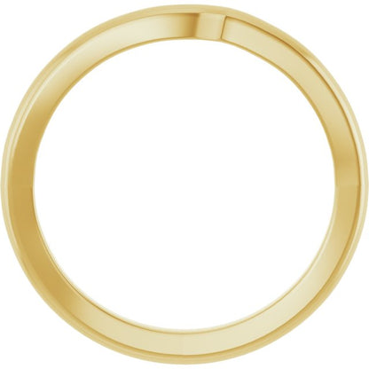 Matching Band for 10x7 mm Pear Ring