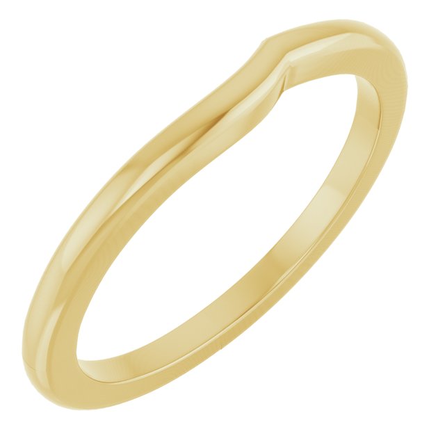 Matching Band for 10x7 mm Pear Ring