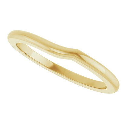 Matching Band for 10x7 mm Pear Ring