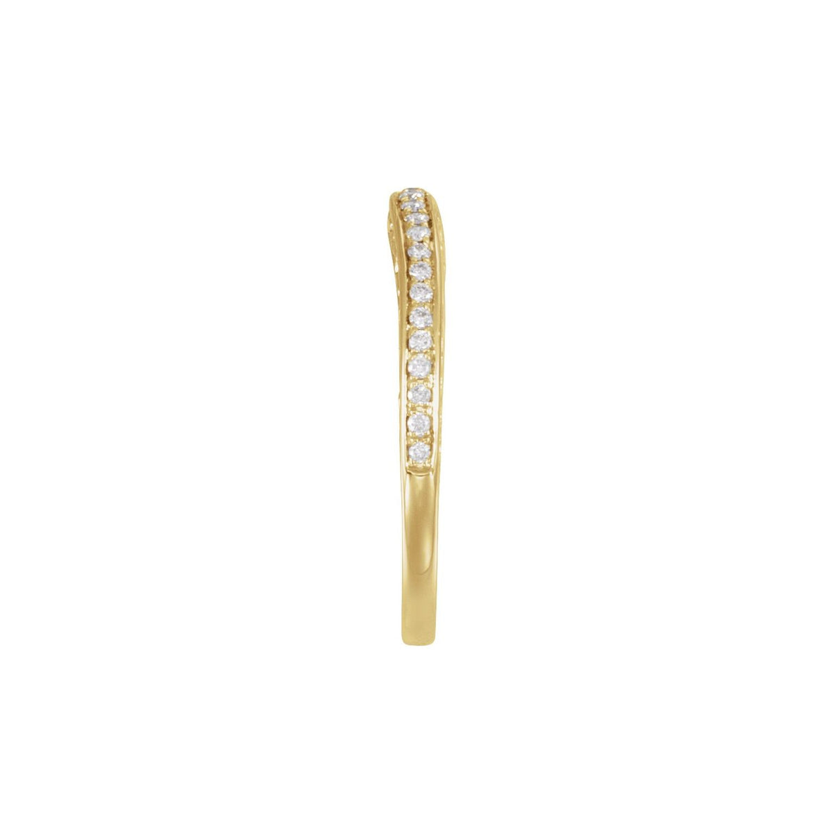 1/6 CTW Natural Diamond Band, 2.5 mm, Halo-Style Engagement