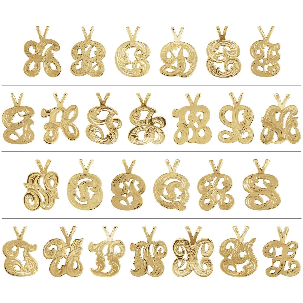 Medium Initial Pendant