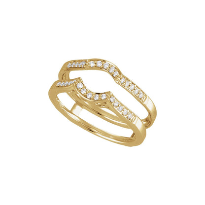 1/5 CTW Natural Diamond Ring Guard