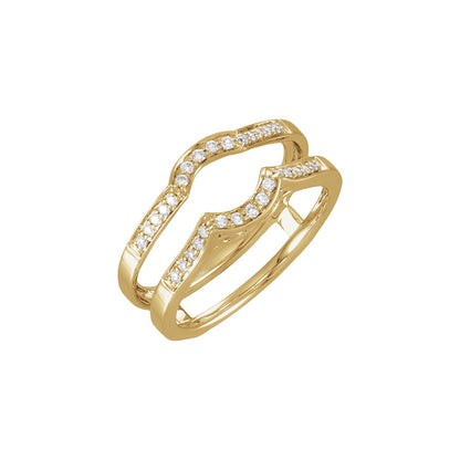 1/5 CTW Natural Diamond Ring Guard