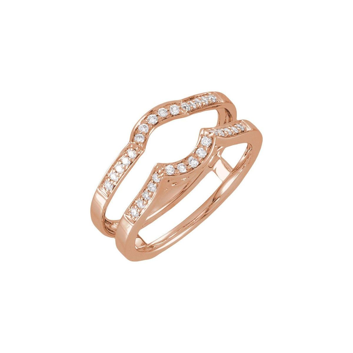 1/5 CTW Natural Diamond Ring Guard