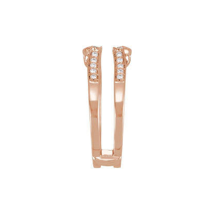 1/5 CTW Natural Diamond Ring Guard