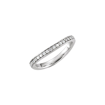 1/3 CTW Natural Diamond Stackable Band