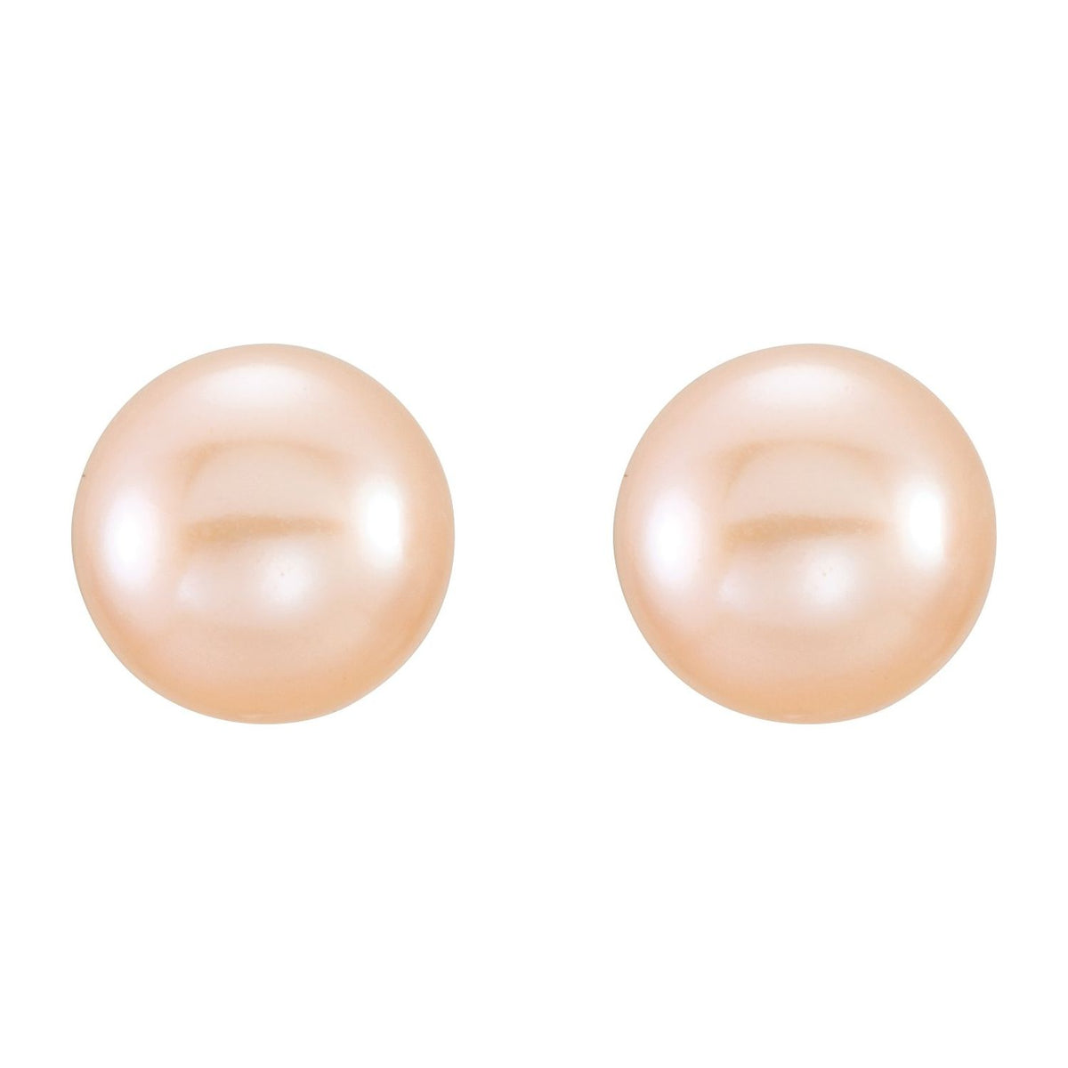 6- Cultured Pink Freshwater Pearl Earrings