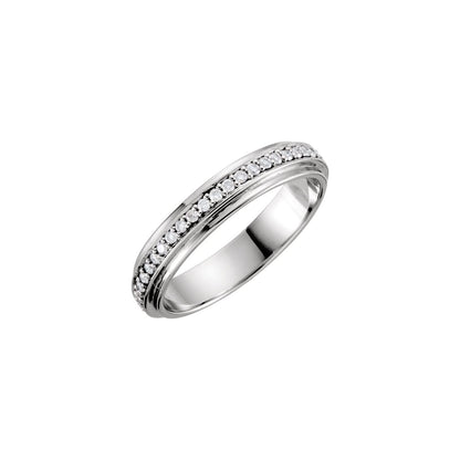 1/3 CTW Natural Diamond Eternity Band, 4 mm